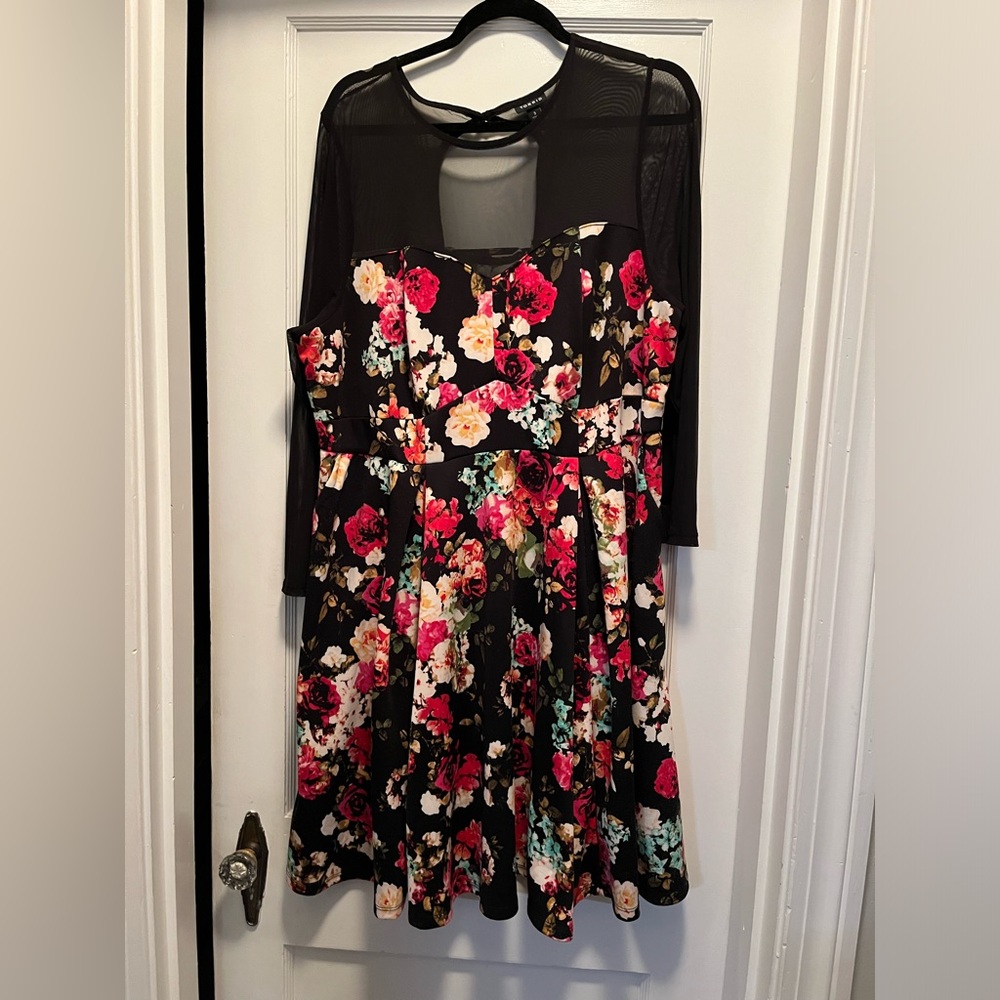 Torrid mini skater dress with pockets size 3 LIKE NEW